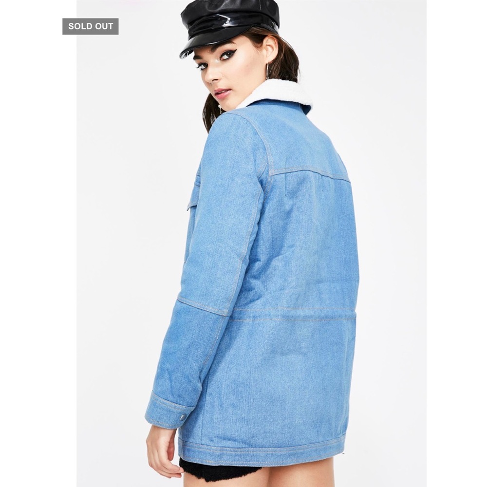 Dolls Kill Not Your Basic Denim Jacket - image 4